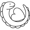 Echse mit Herz – Gecko, Liebe & Schutzsymbol