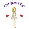Fillette coquette
