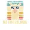 No Probllama Funny Retro Llama
