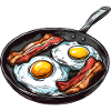 Kitchen Magic Breakfast Motif