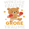 Kuschelbär im Boxring Shirt Motivation
