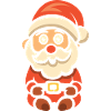 Cute Santa Claus Cartoon