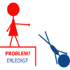 Funny saying – problem? Done!