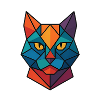Cat | Cat Head Print / Print / Design