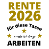 Rente 2026 Jubiläumsdesign