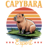 Funny aesthetic Kawaii Capybara