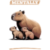 Funny aesthetic Kawaii Capybara