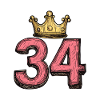 34 Number Krone