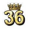 36 Number Crown