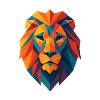 Lion | Lion Head Print