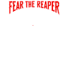 Fear the Reaper Skull Halloween