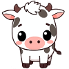 Vache mignonne