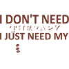 No therapy just coffee