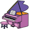 Piano à queue Piano