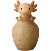 Axolotl Art – Realistic in a clay jug