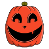 Playful Pumpkin Smile