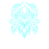 Turquoise Ornament Tribal Pattern