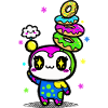 Kawaii Donut Tower