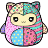 Patchwork Kitten Pastellfarben