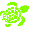 Turtle Logo Turtle Shell Pattern Icon