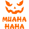 Halloween Pumpkin Face Creepy