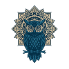 Blue Owl Mandala
