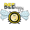 Bee Happy fröhliche Biene