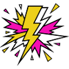 Yellow Beam Neon Explosion