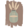 Vase with Reed Minimal