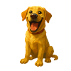 Laughing Labrador – Funny Dog Motif