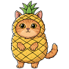 Ananas-Katze