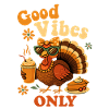 Drinking Coffee Bow Thanksgiving Womens Turkey