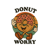 Donut Worry Cartoon