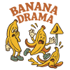 Banana Drama Cartoon Trio