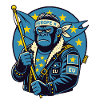 EU Gorilla Biker Style