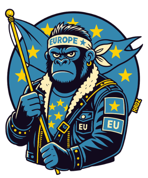 EU Gorilla Biker Stil