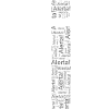 Alert! Antifascista! - Word art