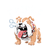 F-BARK-F Bulldog Funny Dog Saying