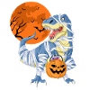 T-Rex Mummy Halloween