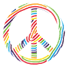 Buntes-Peace-Zeichen