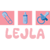Lejla as a pacifier