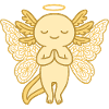 Axolotl Angel – Celestial Animal Motif
