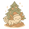 Axolotl Christmas – Cute Winter Motif
