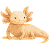 Realistic Axolotl – Detailed Illustration