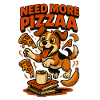 Need More Pizza Pup