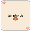 Ich liebe dich Gebäck