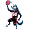 Slam Howl Basketball Wolf