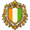 Ornamentiertes Irlandwappen