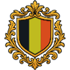 Belgium Coat of Arms Gold Frame