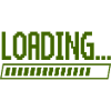 Loading Bar Pixel Design